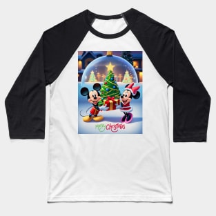 Christmas Santa Baseball T-Shirt